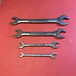 Craftsman- Lot Of Double Open Sae Wrenches (1/4 3/4 ) -v- Series Usa. Fixed Price $20.70.