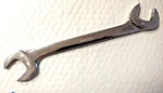 Snap-on Angle Wrench VS36, 1-1/8" Open-end 4 Way 30-60 Degree Chrome Plate Usa. Fixed Price $64.95.