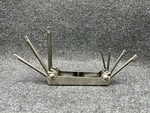 Chesco 88057 Piece Folding Torx Driver Set T10 T15 T20 T25 T27 T30 T40 Usa. Fixed Price $12.79.