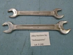Bonney Zenel Set Of Open End Wrenches 3027 3028S F240. Fixed Price $28.99.