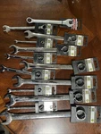 Master Mechanic Sae Combination Wrench Set - Silver Brand New 13 Piece. Fixed Price $39.99.