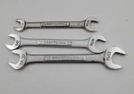 Lot Of 3 Craftsman Sae Open End Vv 44572, 44579, 44581 Wrenches Usa. Fixed Price $16.00.