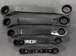 Craftsman 5PC Sae Offset Ratcheting Box End Wrench Usa #43365-43361. Fixed Price $39.99.