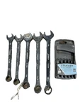 Stanley 95-928B Black Chrome Combination Wrench Set Sae 5PC Double Ended Sizes. Fixed Price $20.00.
