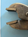 Set Of 2 Vintage Mole Self-grip 9" Wrenches New Port Britian & Birmingham Eng. Fixed Price $16.99.