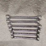 Lot Of 6 Snap-on Flare Nut Wrenches Metric 9MM-19MM, 21MM. Fixed Price $179.99.