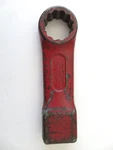 Snap On Tools DX146 Heavy Duty 12 Point Offset Striking Wrench 7/16" Red. Fixed Price $29.99.