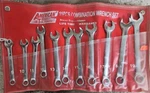 Ate 11PC Metric Long Pattern Combination Wrench Set (9MM - 19MM) V=notched. Fixed Price $39.95.