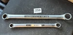 2PC Sears Craftsman Usa Nos Double Box End Wrench Sae 43929 43923 7/8X3/4. Fixed Price $22.00.