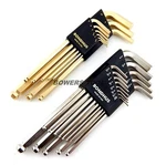 Bondhus 22PC Goldguard Brightguard Ball End Hex Wrench Set Metric Sae Inch Usa. Fixed Price $44.59.