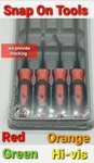 Snap On Tools Seal Removal Set SGSR104A Soft Handles New Colors Choose From. Fixed Price $78.95.