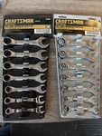 Sears Craftsman Usa Nos 14PC Stubby Combination Wrench Sets Metric Sae 44111 101. Fixed Price $299.00.