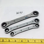 Vintage Craftsman 42172 42173 42174 Ratcheting Box End Wrenches - Metric Usa. Fixed Price $20.00.