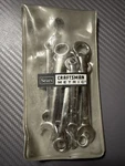 Vintage Sears Craftsman 43443 Combination Metric Ignition Wrench Set 10 Pc. Usa. Fixed Price $27.99.
