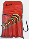 Snap-on Pc Metric L-shaped Hex Wrench Set W/ Pouch AWM140DK See Descr. Fixed Price $109.99.