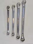 Snap On Tools Usa Offset Sae 19/32" 1-1/8" Double Box End Wrench 12PT. Fixed Price $129.95.