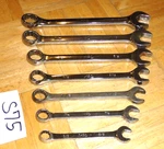 Mac Tools 7 Piece Sae. Combination Wrench Set 12 Point 3/8 3/4 Inch. Fixed Price $135.00.