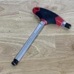 Klien Tools 1/2" T-handle Ball Hex Key Wrench Round 6" JTH6E17BE. Fixed Price $23.95.