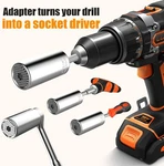 Kusonkey Super Universal Socket 7MM-19MM W/ Drill Adapter, US-TO-7-19 Silver. Fixed Price $15.97.