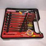Craftsman Cross-force Sae Combination Wrench Set 8PC 5/16-3/4 Usa 946520. Fixed Price $289.25.