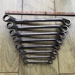 Vintage King Dick Whitworth Spanners 9/16 To 1/8 W. No. Fixed Price $94.04.