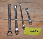 Snap-on Wrenches 2526, XV-2024, 8-1456A, XS-1820 Mechanics Tool Lot. Fixed Price $47.99.