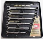 Craftsman Usa 42356 Pc Combination Quick Wrench Set Va 12PT Speed Sae. Fixed Price $28.95.