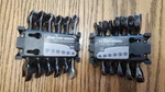 Lot Of (12) Husky Combination Wrenches Sae & Metric Used Compact Metal Clip. Fixed Price $27.00.