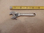 Craftsman #44601 Wf 4" Adjustable Wrench "crescent" Style - Made In Usa. Fixed Price $14.00.