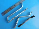 Used, Mac Brake Tools, Lot Of "4" Spoon & Bleeder Wrenchs. Fixed Price $99.00.