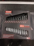 Icon Professional Flex Ratcheting Wrench Set 12PC (56427)... Free S&h!. Fixed Price $146.99.