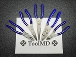 Snap-on Tools Usa 5PC Dark Purple Needle Nose Plier & Cutter Lot Set 47ACF. Fixed Price $439.95.