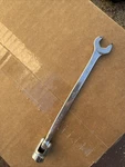 Mac Tools CHLF14 7/16" Flex-head Point Socket End Chrome Combination Wrench. Fixed Price $15.00.