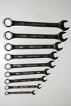 Craftsman 9-PC 12-PT Full Polish Combination Wrench Set Inch. Fixed Price $22.95.