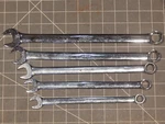 Snap 5PC Sae Long Combination Wrench Set 1/2" 3/4" 12PT OEXL16 OEXL24. Fixed Price $137.74.
