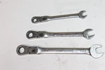 3X Craftsman Metric Locking Flex Head Ratcheting Open Wrench Set - 12 Point 72T. Fixed Price $75.00.