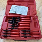 Mac Tools Retaining Pliers Convertibles For Internal And External Rings. Fixed Price $295.00.