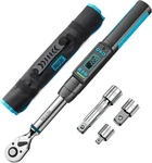 Seesii 3/8" Digital Torque Wrench 220 M/0 162 Ft-lbs 2% Accuracy Dual Alarm. Fixed Price $59.99.