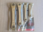 Vintage Sears Craftsman 43670 4PC Ratcheting Box Wrench Set Metric Usa. Fixed Price $36.00.