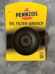 Pennzoil Filter Wrench Code 04. Fixed Price $6.00.