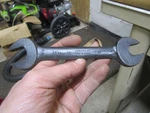 Nos Herbrand 28 19/32" & 25/32" Double Open End Engineers Wrench Usa. Fixed Price $10.00.