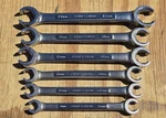 Vintage Craftsman 6PC Metric Flare Nut Line Wrench Set Va 9MM-21MM Usa Euc. Fixed Price $189.99.
