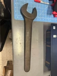 Armstrong 2" Open End Single Head Black Oxide Wrench Model 31-064 New Usa. Fixed Price $60.00.