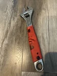 Snap-on Tools FADH12A 12" Flank Drive Plus Adjustable Wrench, Red Soft Handle. Fixed Price $99.99.