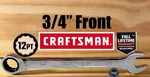 New 12 Pt Craftsman Ratcheting Combination Wrench Sae Pick Your Size. Fixed Price $10.99.