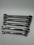 Snap On 5PC Metric Flank Drive Flare Nut Wrench Set RXFM5606B. Fixed Price $140.00.