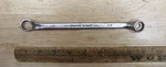 Vntg Billings 8725-B,9/16" 1/2" 7-3/4",12 Point Double Offset Box Wrench,exc. Fixed Price $12.99.