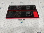 Snap-on Tools New 38PC Metric & Sae Flank Drive Plus Combination Wrench Foam Set. Fixed Price $2999.95.