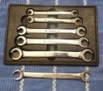 Snap-on 6 Piece Metric Flare Nut Wrench Set * 9MM To 21MM No 20MM Tray Inc.. Fixed Price $175.00.