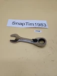 Blue-point Tools 11/16" Sae 12PT Short Reversible Ratcheting Wrench BOERS22 Usa. Fixed Price $36.99.